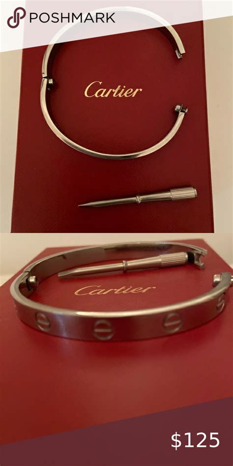 cheap cartier love bracelet amazon|cartier stainless steel love bracelet.